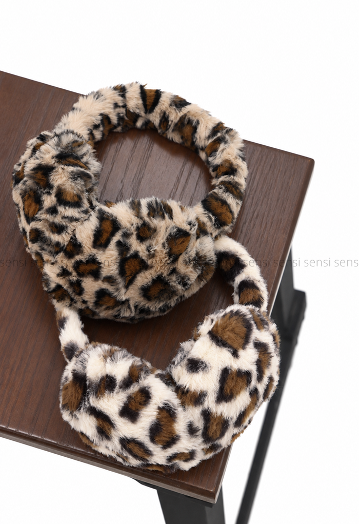 گوش گیر زنانه طرح دار پوست کد1006834